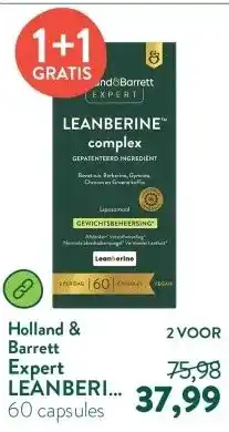 Holland & Barrett Expert LEANBERINE™ Complex Gewichtsbeheersing* Liposomaal aanbieding