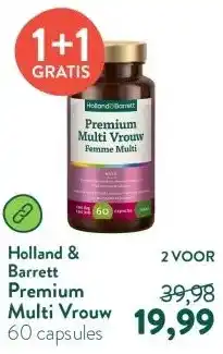 Holland & Barrett Premium Multi Vrouw aanbieding