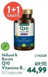 Holland & Barrett Q10 Vitamine B1 300mg aanbieding