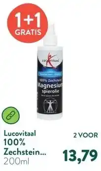Holland & Barrett 100% Zechstein Magnesium Spierolie aanbieding