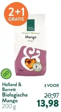 Holland & Barrett Biologische Mango aanbieding