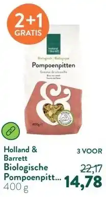 Holland & Barrett Biologische Pompoenpitten aanbieding