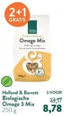 Holland & Barrett Biologische Omega 3 Mix aanbieding