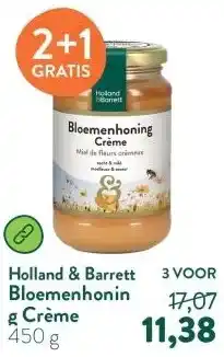 Holland & Barrett Bloemenhoning Crème aanbieding