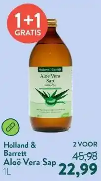 Holland & Barrett Aloë Vera Sap aanbieding