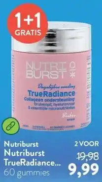 Holland & Barrett Nutriburst TrueRadiance Collagen Support - 60 gummies aanbieding
