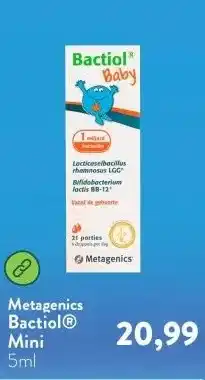 Holland & Barrett Bactiol® Mini aanbieding