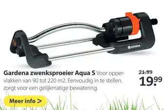 Pets Place Gardena zwenksproeier aqua s aanbieding