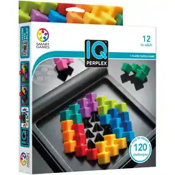 Bol.com Smart Games - IQ Perplex - 120 opdrachten aanbieding