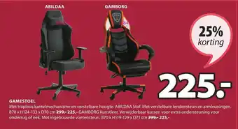 Jysk Gamestoel aanbieding