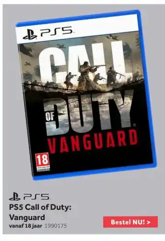 Intertoys PS5 Call of Duty: Vanguard vanaf 18 jaar 1990175 aanbieding