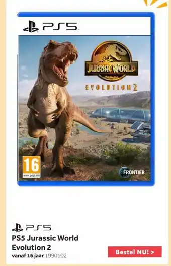 Intertoys PS5 Jurassic World Evolution 2 vanaf 16 jaar 1990102 aanbieding