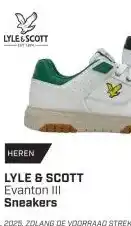 Dekamarkt LYLE & SCOTT Evantontill Sneakers aanbieding