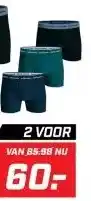 Dekamarkt BJÖRN BORG Cotton Stretch Boxer 3-Pack aanbieding