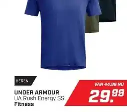 Dekamarkt UNDER ARMOUR UA Rush Energy SS Fitness aanbieding