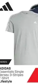 Dekamarkt ADIDAS Essentials Single 3-Stripes T-Shirt Lifestyle aanbieding