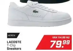 Dekamarkt LACOSTE T-Clip Sneakers aanbieding