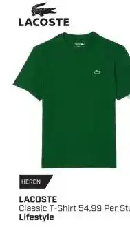 Dekamarkt LACOSTE Classic T-Shirt 54.99 Per Stuk Lifestyle aanbieding