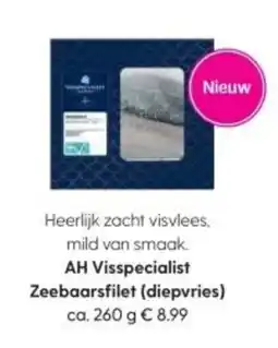 Albert Heijn AH Visspecialist Zeebaarsfilet aanbieding