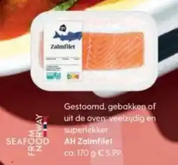 Albert Heijn AH Zalmfilet aanbieding