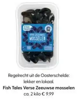 Albert Heijn Fish Tales Verse Zeeuwse mosselen aanbieding