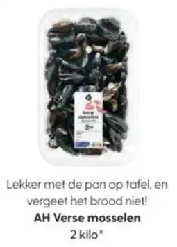 Albert Heijn AH Verse mosselen aanbieding