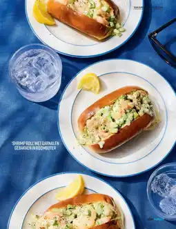 Albert Heijn Shrimp roll met garnalen gebakken in roomboter aanbieding