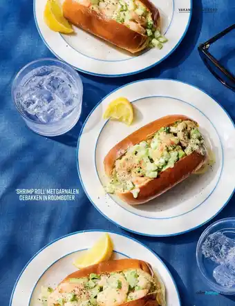 Albert Heijn Shrimp roll met garnalen gebakken in roomboter aanbieding