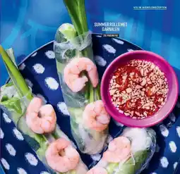 Albert Heijn Summer rolls met garnalen aanbieding