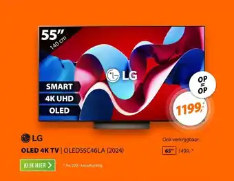 Expert LG OLED55C46LA (2024) aanbieding