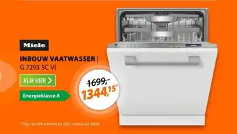 Expert Miele G 7293 SC Vi aanbieding