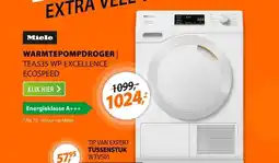 Expert Miele TEA535 WP Excellence EcoSpeed aanbieding