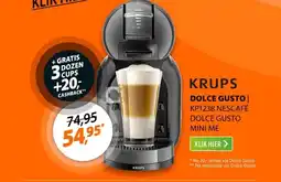 Expert Krups KP1238 NESCAFÉ Dolce Gusto Mini Me Zwart aanbieding