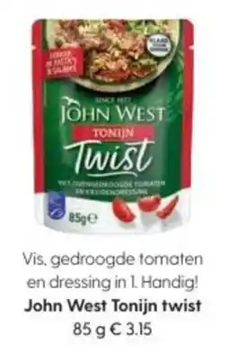 Albert Heijn John West Tonijn twist aanbieding