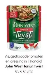 Albert Heijn John West Tonijn twist aanbieding