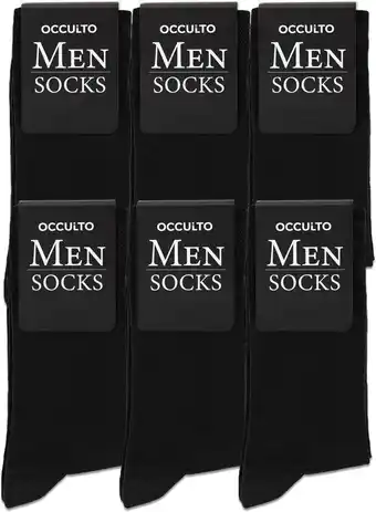 Amazon Occulto Heren Sokken pak van 6, pak van 12, pak van 24 (model: Lukas) aanbieding