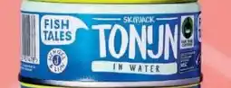 Albert Heijn Fish Tales Skipjack tonijn in water aanbieding