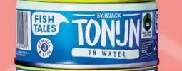 Albert Heijn Fish Tales Skipjack tonijn in water aanbieding