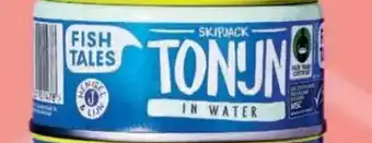 Albert Heijn Fish Tales Skipjack tonijn in water aanbieding