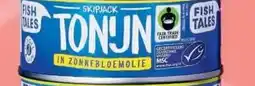 Albert Heijn Skipjack tonijn in zonnebloemolie aanbieding