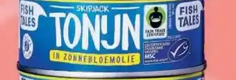 Albert Heijn Skipjack tonijn in zonnebloemolie aanbieding