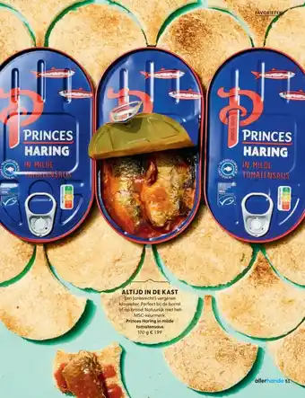 Albert Heijn Princes Haring in milde tomatensaus aanbieding