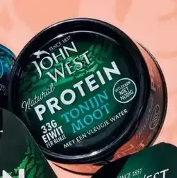 Albert Heijn John West Protein tonijnmoot aanbieding