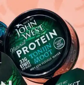 Albert Heijn John West Protein tonijnmoot aanbieding