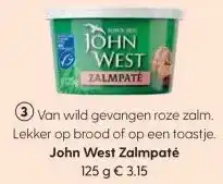 Albert Heijn John West Zalmpaté aanbieding