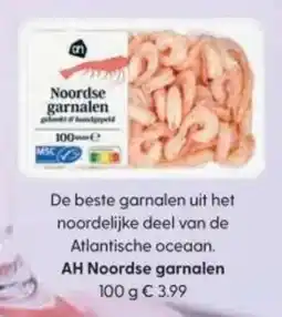 Albert Heijn AH Noordse garnalen aanbieding