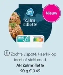 Albert Heijn AH Zalmrillette aanbieding