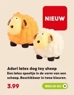Pets Place Adori latex dog toy sheep aanbieding