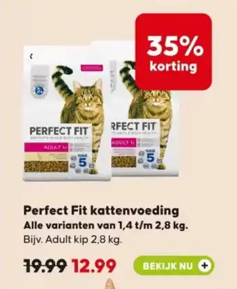 Pets Place Perfect Fit kattenvoeding aanbieding