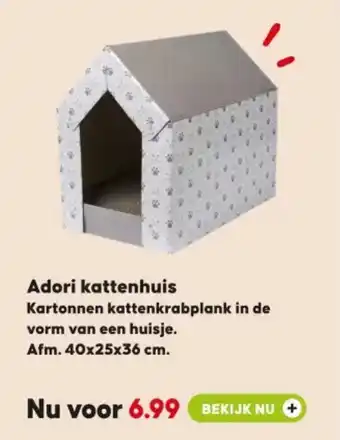 Pets Place Adori kattenhuis aanbieding
